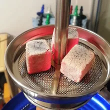 Роскошный кальян алюминиевый сплав держатель угля Керамическая Плита кальян угольная горелка sheesha/chicha аксессуары