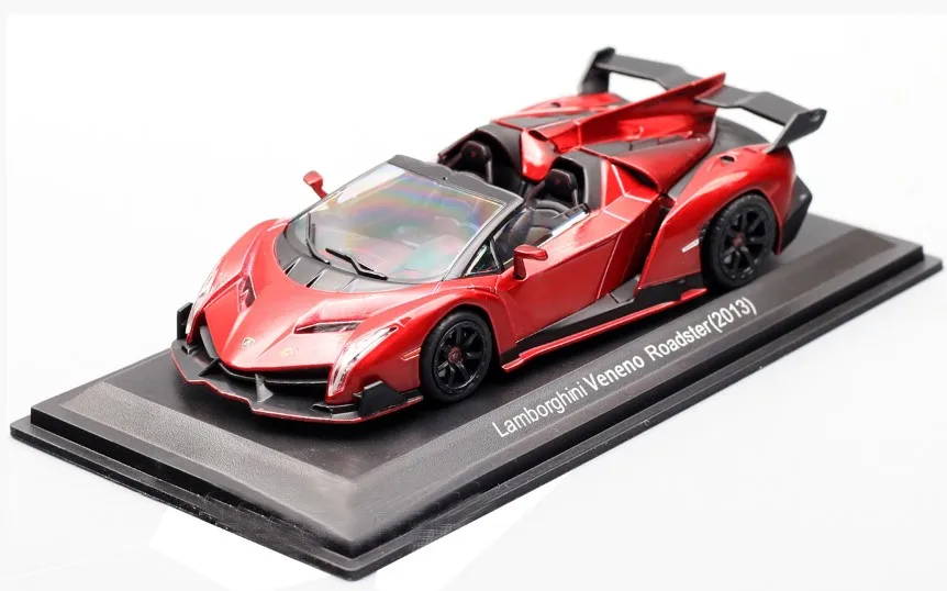 Масштабные модели 1/43 Lamborghini Veneno Roadster 2013 литой автомобиль для коллекционного подарка