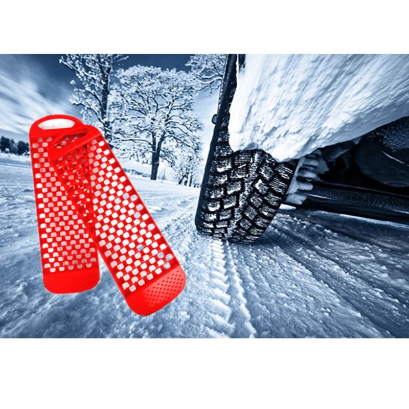 Emergency Rescue Anti-skid Board 2Pcs Car Recovery Tracks Board Road Tyre Ladder Recovery Traction Mats