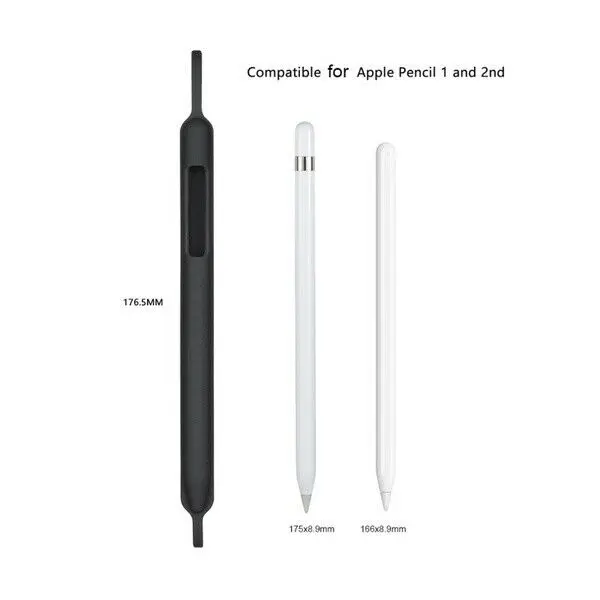 Силиконовый карандаш Обложка держатель защитный чехол для Apple Pencil 1st 2nd горячий защитный рукав крышка Черный Серый Фиолетовый Синий