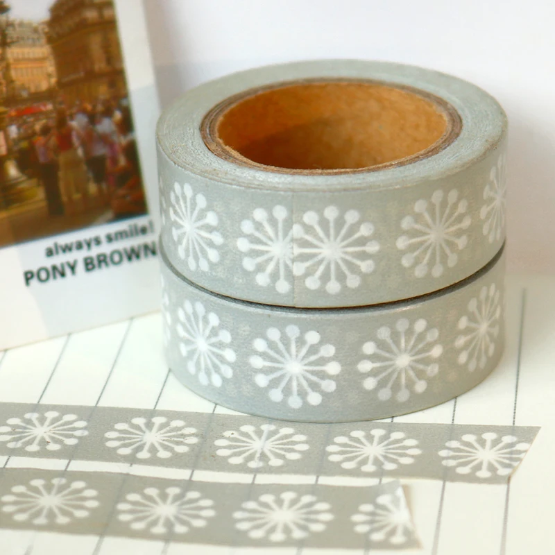 Каваи васи лента японский Стиль декоративная изоляционная лента Washi DIY Скрапбукинг дневник Бумага наклейки канцелярские принадлежности
