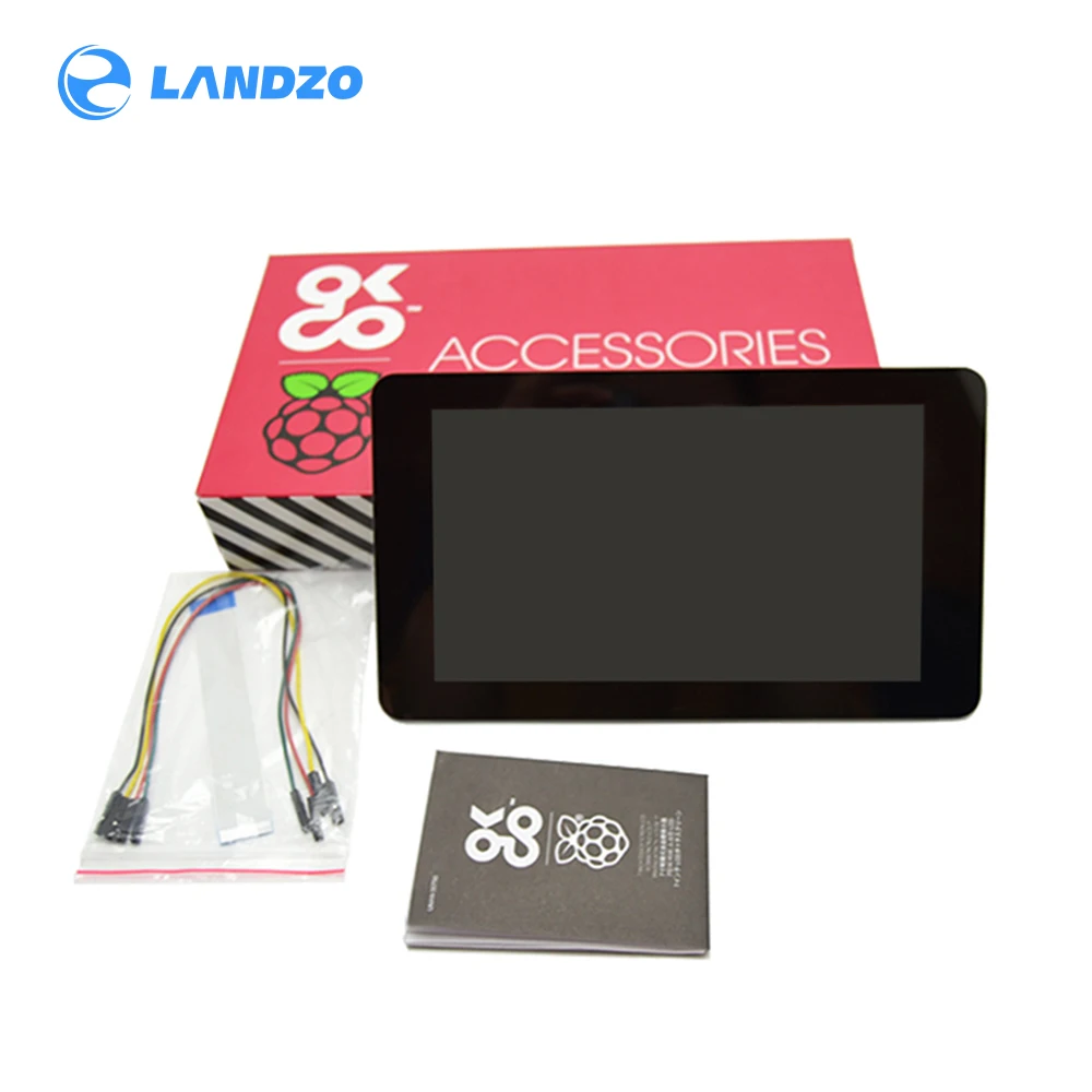 Официальный Raspberry Pi 7 дюймов TFT LCD сенсорный экран монитор дисплей 800*480 комплект