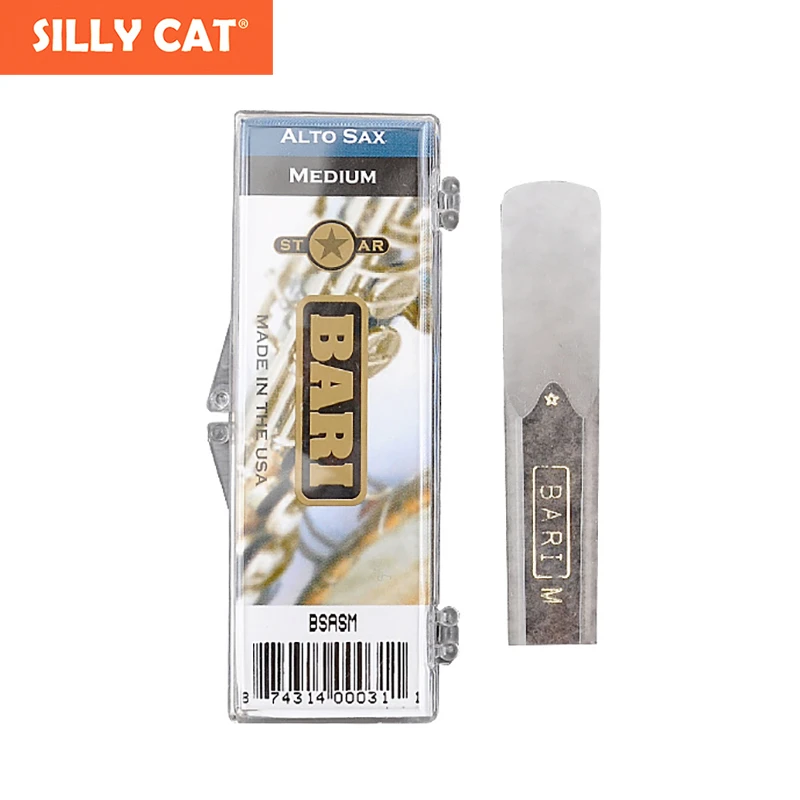 1 Pcs Usa Original Natural Resin Sax Reeds For Bari Synthetic Resin