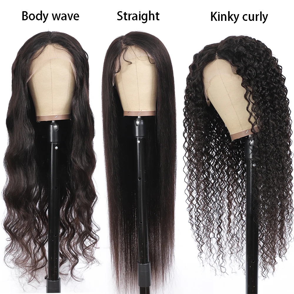 Бразильские человеческие волосы прямые кружевные передние парики объемные