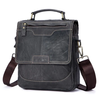 

Men Bag Handbags Genuine Leather Bags Designer Portfolio Shoulder Bag Male Messenger Crossbody Bag 2018 Leather Handbags