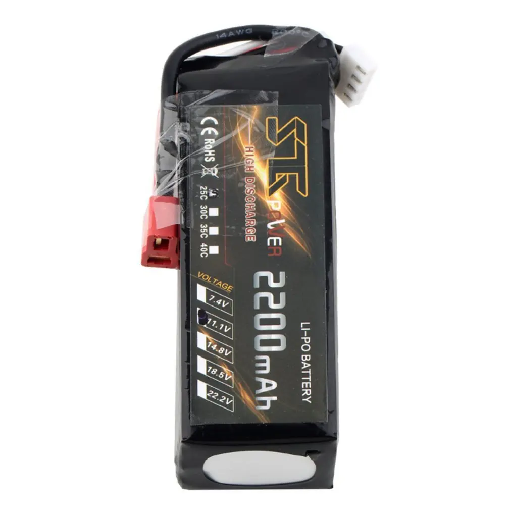 STG 11,1 V 2200mAh 25C LIPO аккумулятор w/Deans для RC самолета Heli/Quad