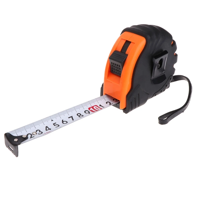3m 5m Retractable Tape Measure 3-Way-Lock Metric Rubber Measuring Tape Rule Tape Measure Measuring Tape Measuring Ruler