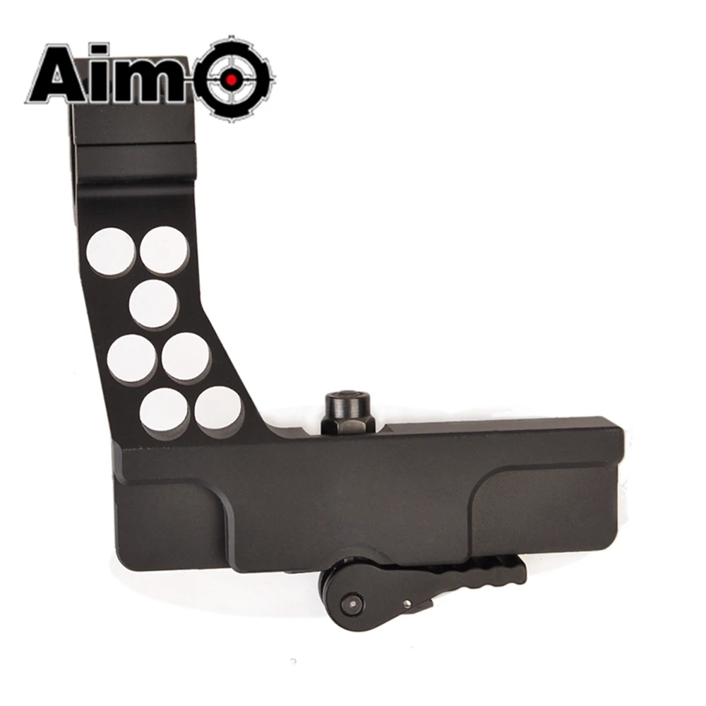 Aim-O Softair Riflescope Base AK 25,4 мм-30 мм одиночный прицел Боковое крепление телескоп Крепления подходят 20 мм рельсы AO9026 охотничья оптика