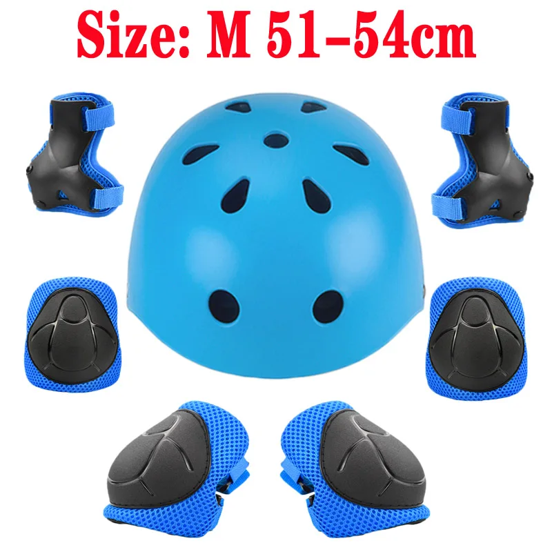 Children Bike Helmet Skateboard Skating Cycling Riding Kids Bicycle Helmet Ciclismo Casco  Protective Knee Pads
