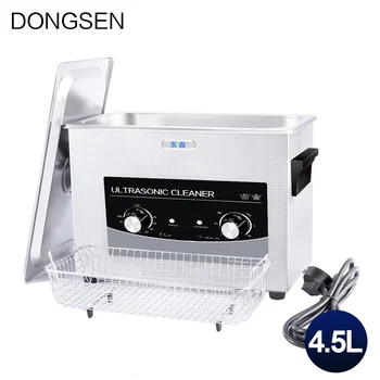 

Ultrasonic Cleaner 4L Auto Part Metal Mold Circuit Board Lab Equipment Jewelry Heater Time Adjustment Ultrasonic Washing Machine