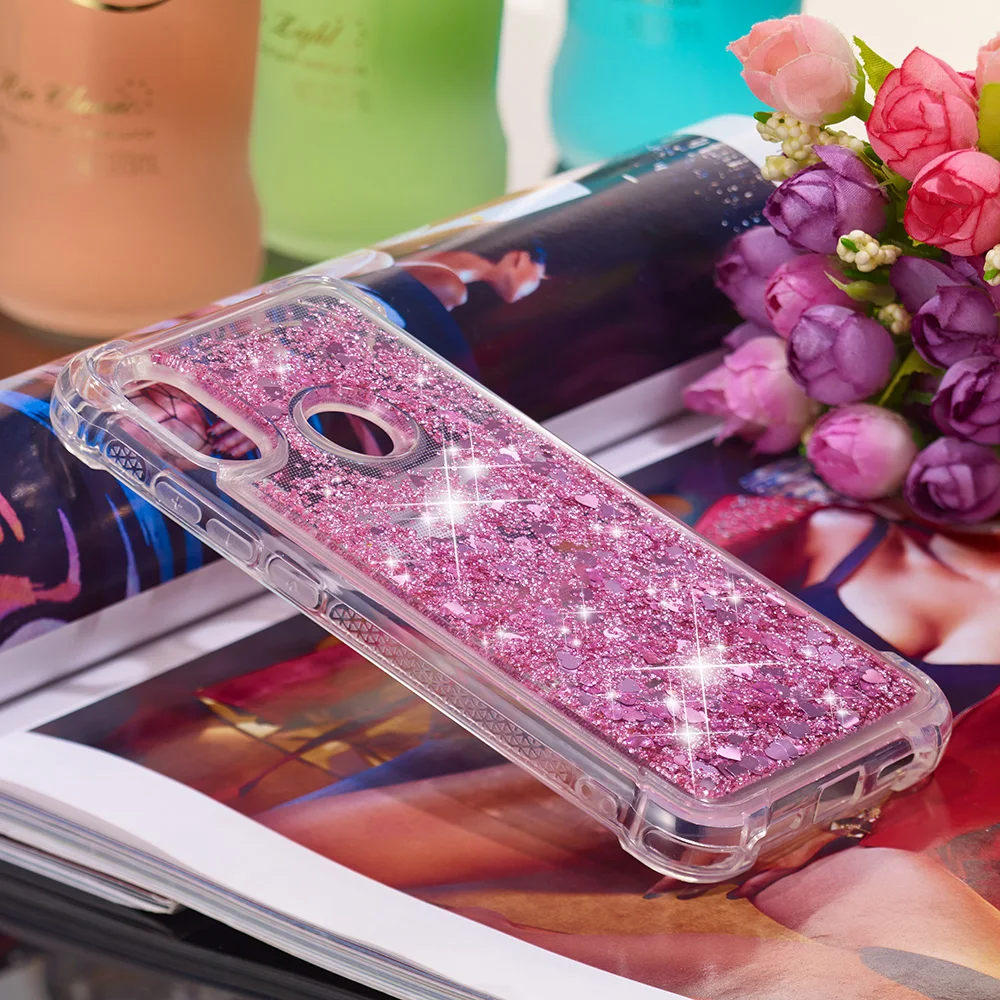 Сверкающими бриллиантами ТПУ противоударный чехол для Xiaomi mi 9T Pro A2 Lite A1 5X Red mi K20 Note 8 4X 5A 7A S2 Y2 6 6A 4A плюс Y1