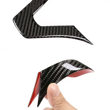 

U-Shape Steering Wheel Cover Trim Decor Carbon Fiber For Mercedes Benz W205 X253