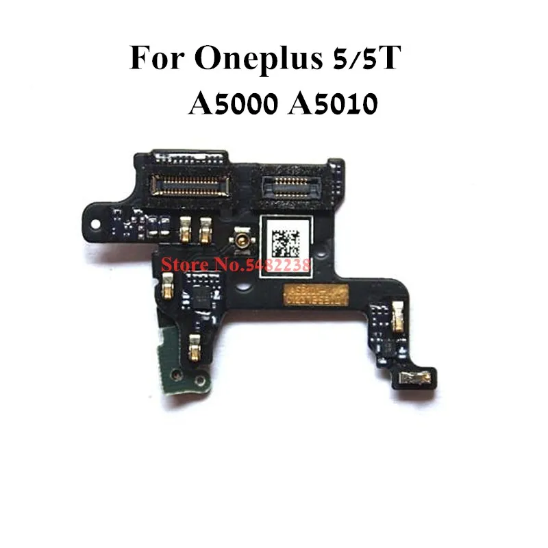 100% Оригинальный гибкий кабель микрофона для Oneplus 5 5T A5000 A5010 микрофон WIFI Сигнальная