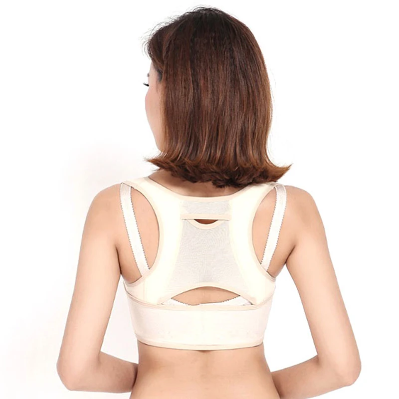 Support Belt Body Shaper Corset Adjustable Shoulder Back Brace Women Chest Posture Corrector Back Pain corretor