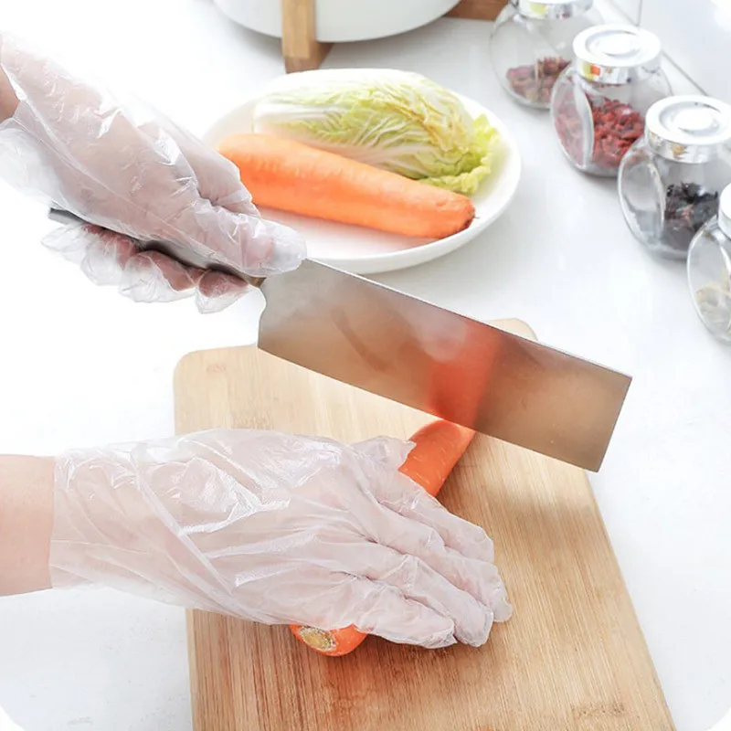 Disposable Glove Housework Cleaning Washing Sanitary BBQ Eco-friendly Food Gloves Fruit Vegetable Gloves Oil Resistant Gloves