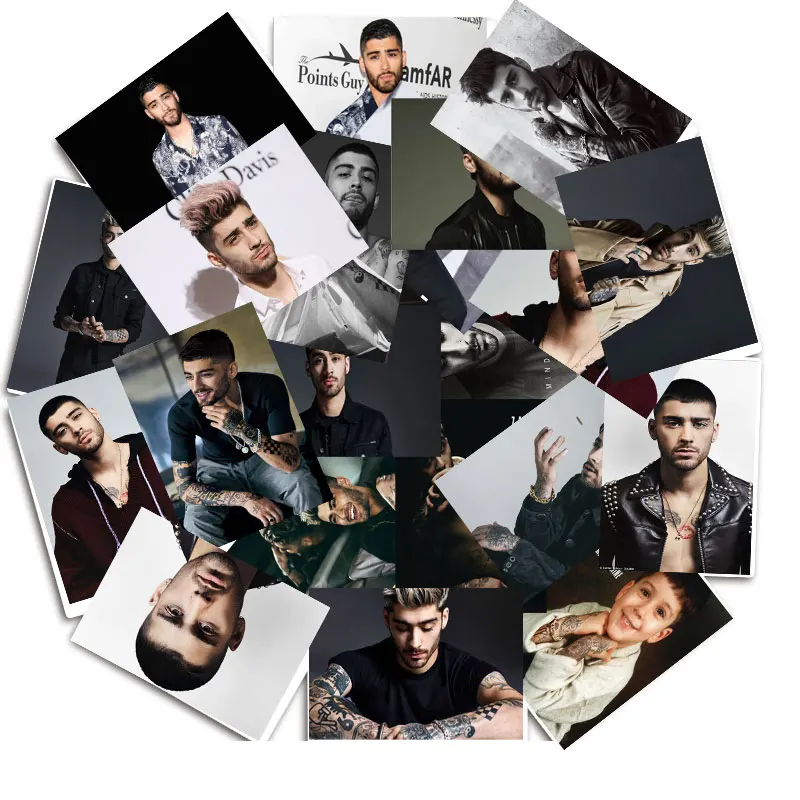 25 шт./упак. Zayn наклейки для мобильного телефона автомобиля мото ноутбук багаж велосипед скейтборд наклейка