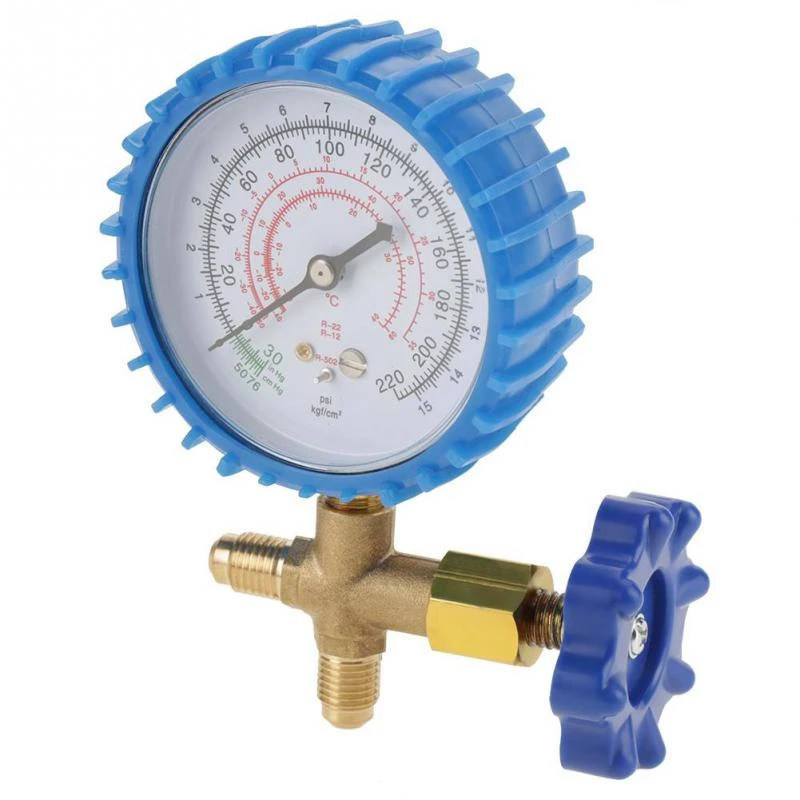 220Psi хладоагент кондиционирования воздуха перезарядки Давление калибровочный манометр
