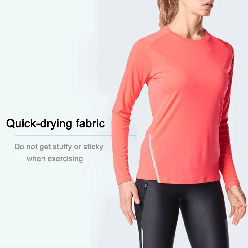 

Hot Women Sun Protection T-Shirt Long Sleeves UPF 50+ Outdoor Performance Top Long tshirt Casual Top female Tunic