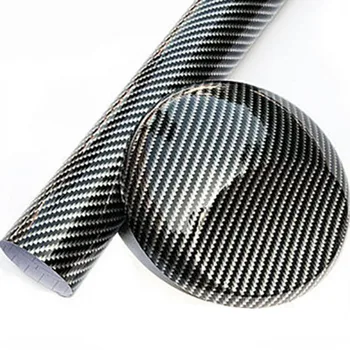 

Easy Install Car Wrap Sticker Cover Color Film Decoration Decals Removable Protection Anti Fade Carbon Fibre High Gloss