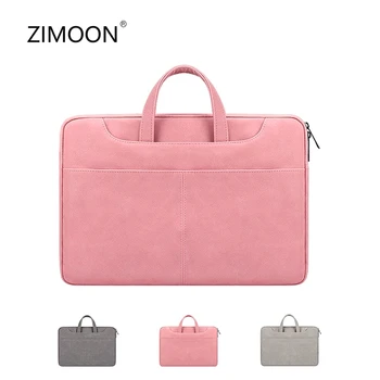 

High Quality Laptop Bag PU Leather Notebook Sleeve Bag for Macbook 13/14/15 inch Laptop Briefcase Handbag Carry Bag