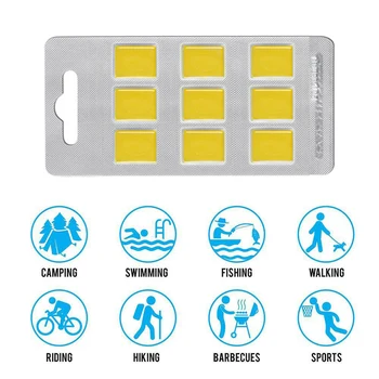 

9pcs Mini Mosquito Repellent Buckle Anti-Mosquito Insect Bug Pest Repellents Clip Clamp For Baby Children