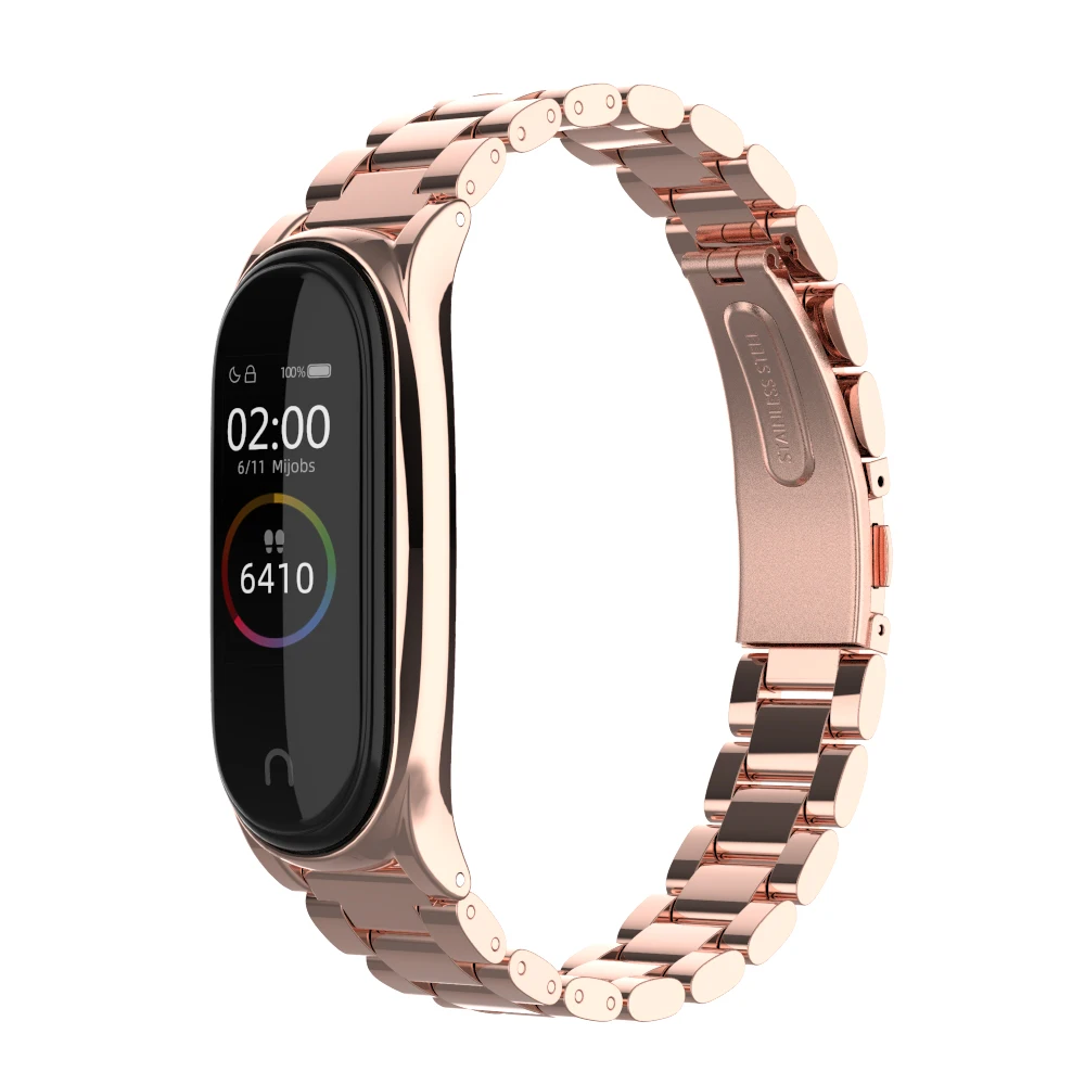 Für Mi Band Metall Smart Armband für Mi Band Strap