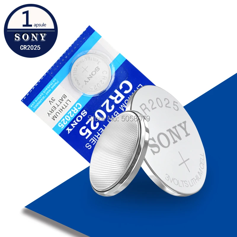 Литиевые кнопочные батарейки для SONY 3V CR2025 2025 ECR2025 BR2025 DL2025 KCR2025 L12 208-205LM2025 5003LC ST-T14 1