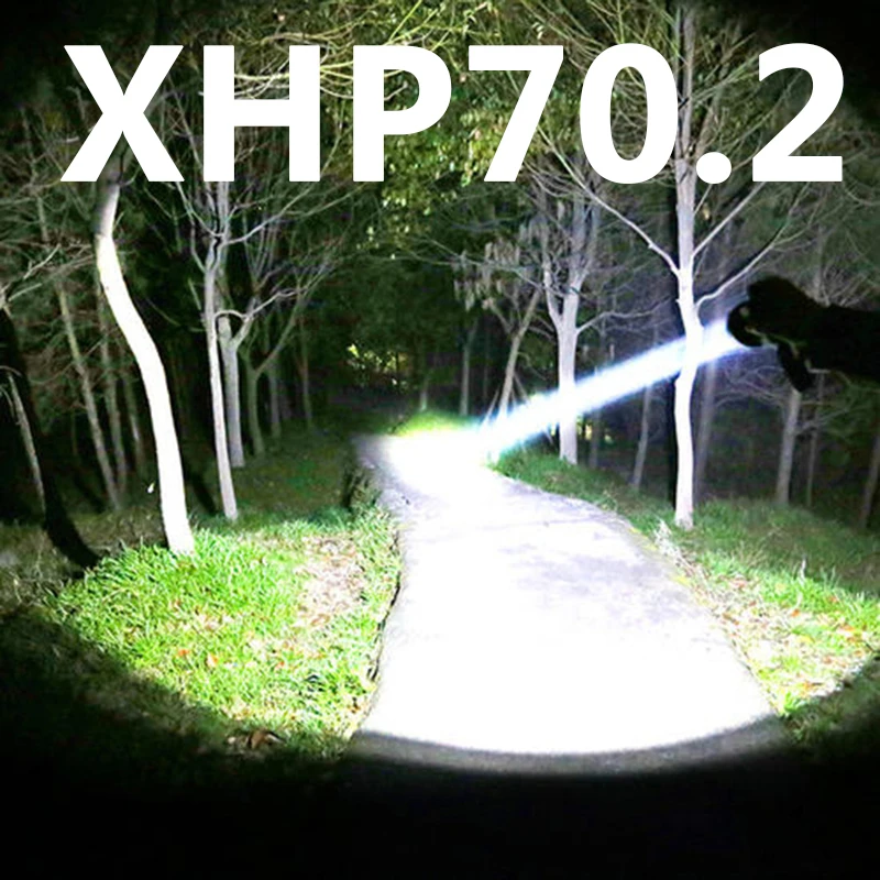 XHP70.2 Z902810 3800lm высокомощный светодиодный налобный фонарь мощный Головной фонарь XHP50 свет