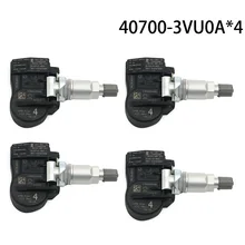 Для Vauxhall Movano 2010- 4 шт. 407003VU0A 433 МГц система контроля давления в шинах сенсор для Vauxhall Movano Combi 2010-EOP