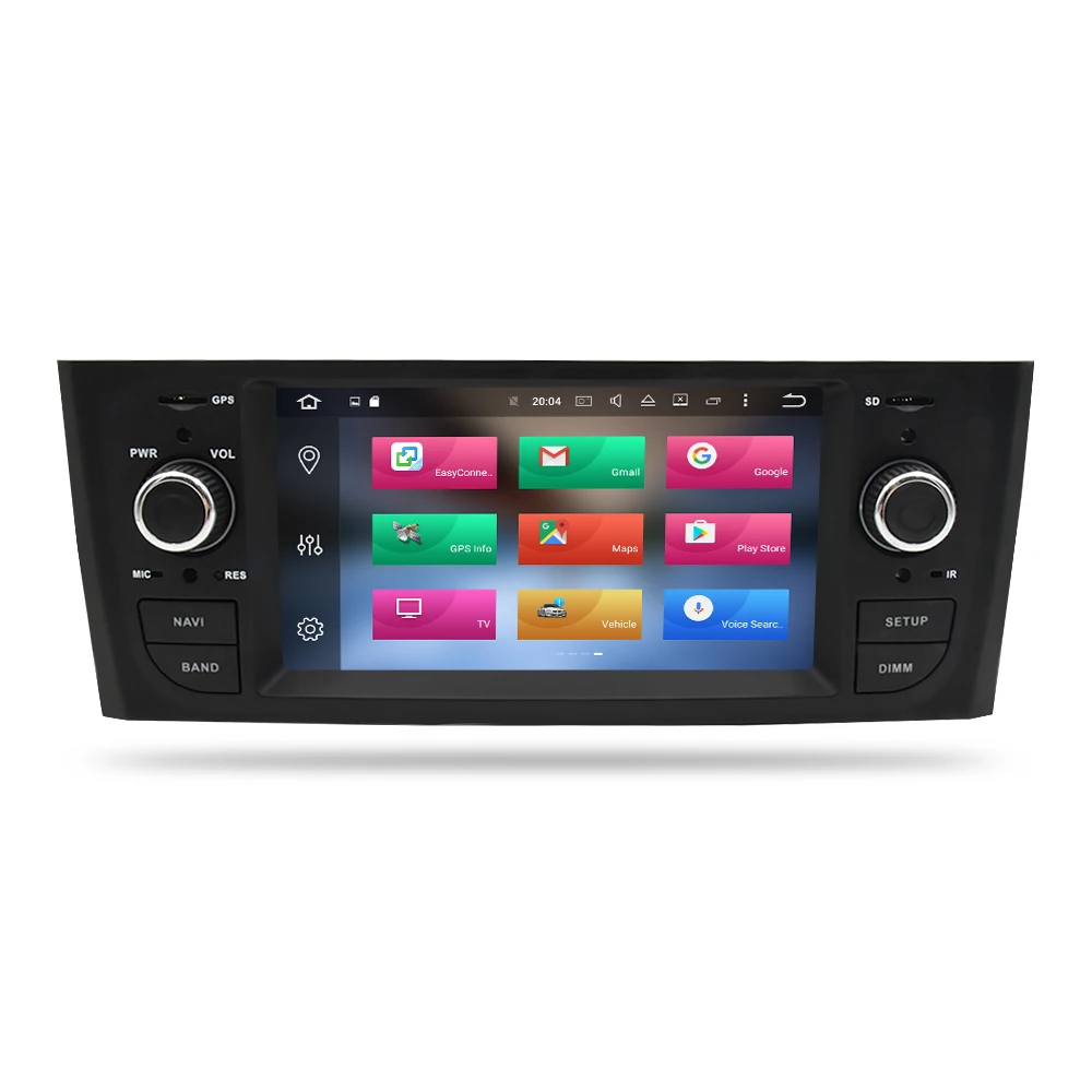 Головное устройство для Fiat Grande Punto Linea 10 0 2008 2009 2010 2011 Android 2012 4 Гб ОЗУ DVD стерео GPS
