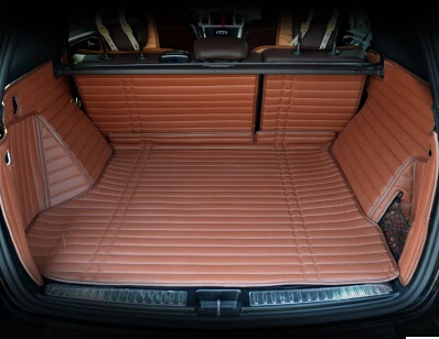 

full surrounded tasteless anti skip car trunk mats for MercedesML300 waterproof durable boot carpets