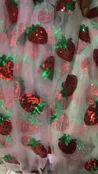 

NEW High Quality Sequins Lace Fabrics 2020 Latest African Sequence Lace Fabric for Bridal Lace Nigerian Net Lace Fabric
