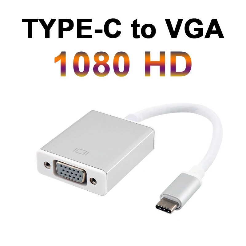 

hub Adapter C to VGA Converter type c to hdmi adapter 4k USB-C Digital AV Multiport Adapter for Notebook Connect TV Projector