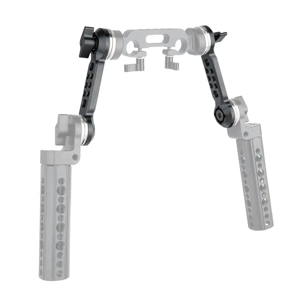 Наплечная установка NICEYRIG ARRI Rosette Удлиняющая рукоятка для сыра DSLR камера Rig Cage