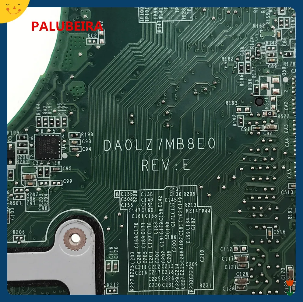 DA0LZ7MB8E0 материнская плата для ноутбука lenovo U310 90000280 процессор i5 3317U DDR3 тестовая работа