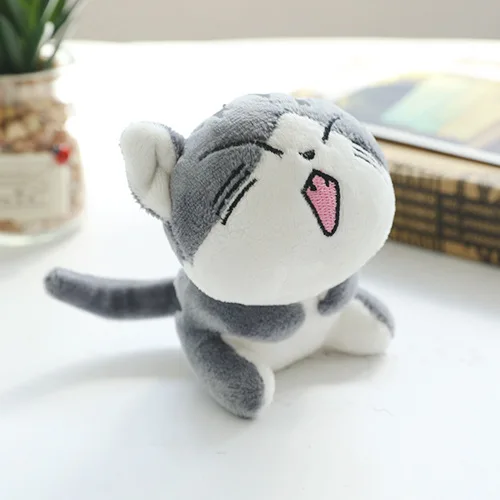 20 шт./лот Janpan Cat Аниме милый дом 10 см брелок игрушки плюшевый Кот чучело маленькие кулоны-куклы подарок плюшевые игрушки - Цвет: C