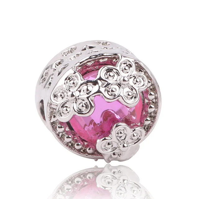 Серебряные бусины-талисманы для рукоделия для мальчиков и девочек, подвеска Пандора, браслеты и ожерелье, женское ювелирное дело для влюбленных своими руками - Цвет: X-088