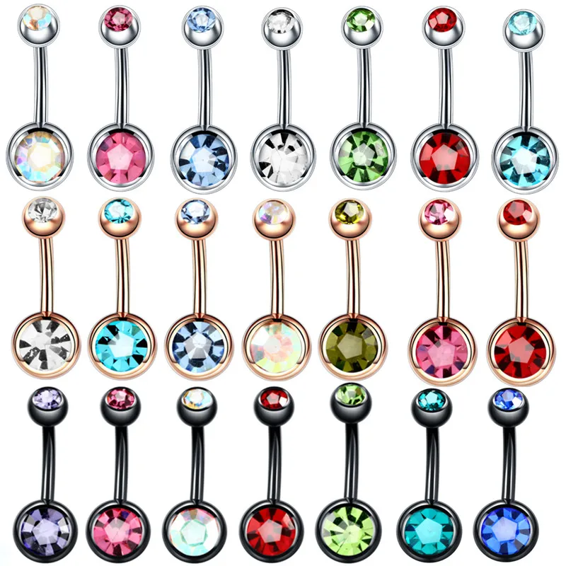 Piercing Nombril Paula & Fritz Acier Chirurgical 316L - Attrape-Rêve Turquoise Avec Zirconium