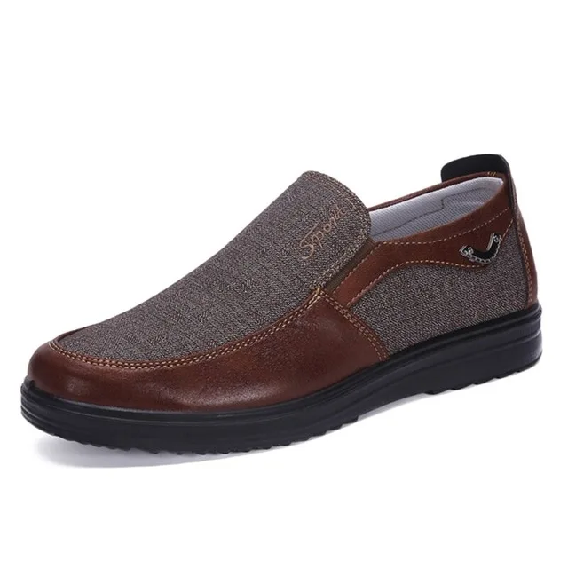 Новая мужская повседневная обувь высококачественные Замшевые мужские мокасины Удобные Мокасины Мужчины вождения мягкая Мужская обувь Размер 38-48 - Цвет: Brown 2