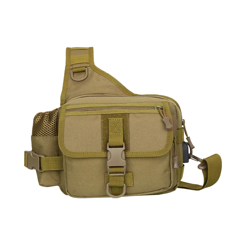 Sac à dos à bandoulière tactique avec chargeur USB, sacoche militaire de  randonnée pour hommes, en Nylon pour l'extérieur, pour la pêche, XA762