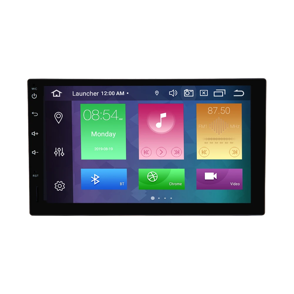 Ips DSP 2 din Android 9 Автомагнитола для Nissan Xtrail Note Qashqai Almera Универсальный мультимедиа AudioGPS навигатор стерео