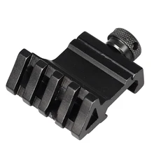 Рельс Смещение 45 градусов Охотничий Тактический алюминиевый прицел RTS страйкбол рельсовый прицел Прицелы рельсы смещение боковые крепления Охотничьи аксессуары