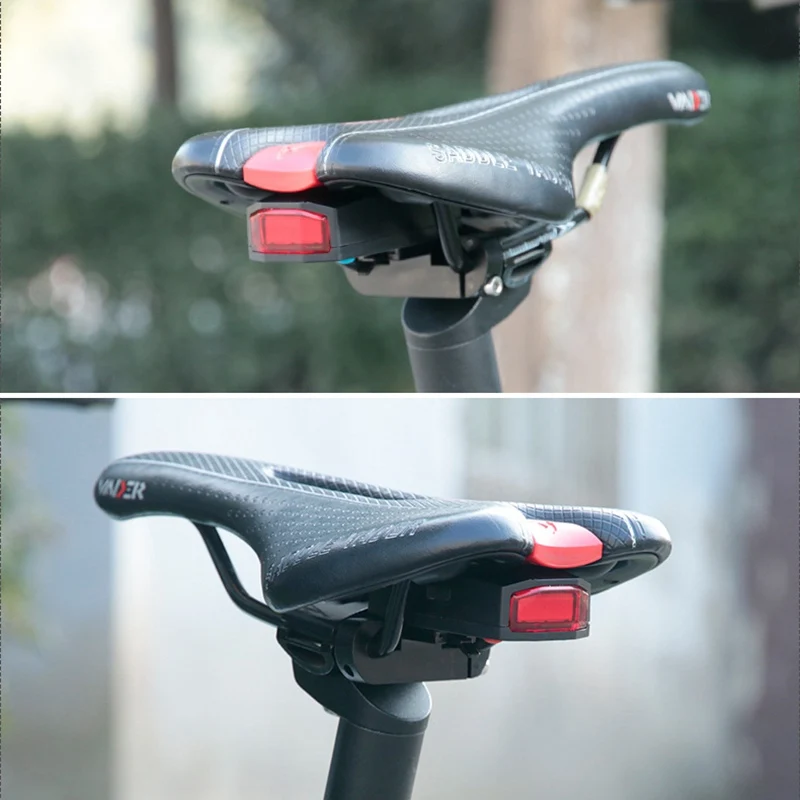 4 In 1 Anti-theft Bicycle Security Alarm Wireless Remote Control Alerter Taillights Lock Warner Waterproof Bike Lamp Accessorie