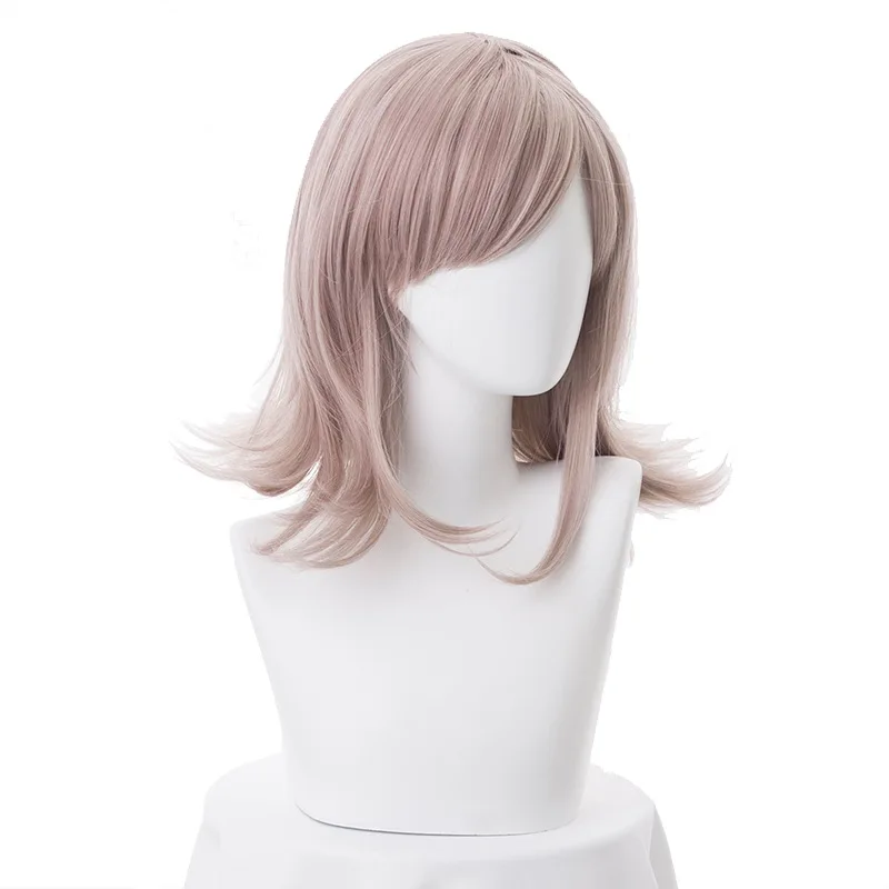 Супер DanganRonpa косплей парик Chiaki Nanami костюм играть женщина взрослые парики Хэллоуин Аниме игры волосы