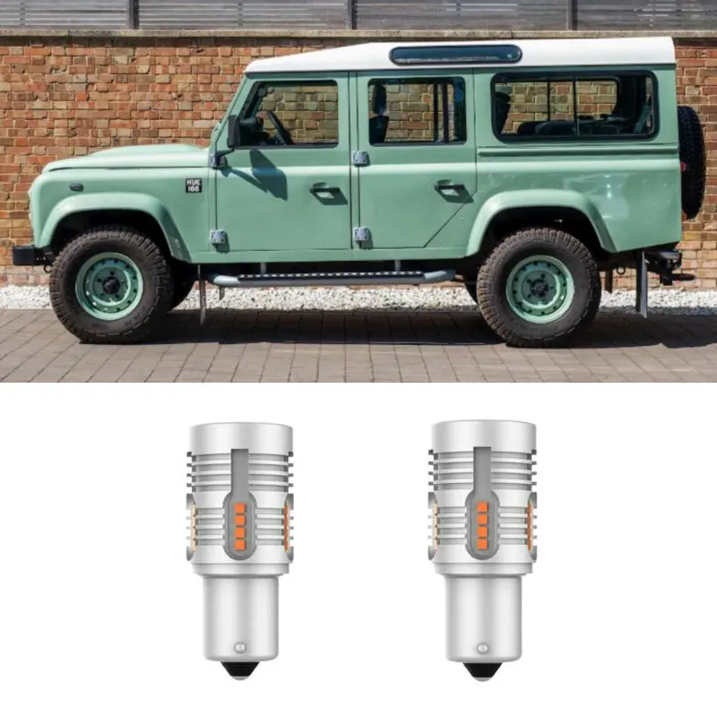 

Intelligent IC Decoding Turn signal Light for Land Rover DEFENDER sw L316 FREELANDER 2 L359 canbus 1556LM No strobe 2pc