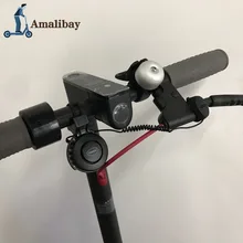 Rechargeable Scooter Bell 120dB Waterproof Handlebar Horn Alarm for Xiaom Mijia M365 /M365 Pro For Ninebot ES1 ES2 Scooter Rechargeable Scooter Bell 120dB Waterproof Handlebar Horn Alarm for Xiaom Mijia M365 /M365 Pro For Ninebot ES1 ES2 Scooter