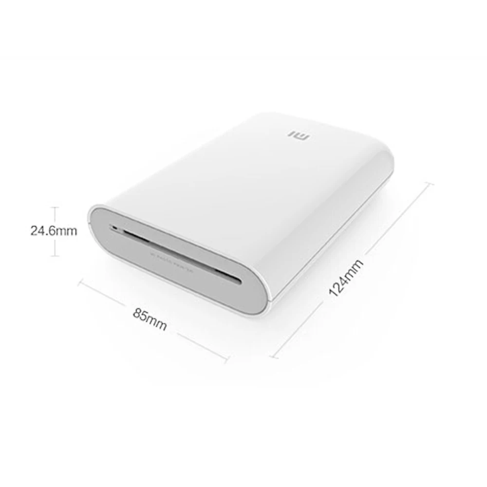 mini sprocket printer New Xiaomi Mijia MI Portable Photo Printer Bluetooth Travel Mini AR Pocket Printer Wireless Thermal Printer DIY for Mobile Phone small photo printer for iphone