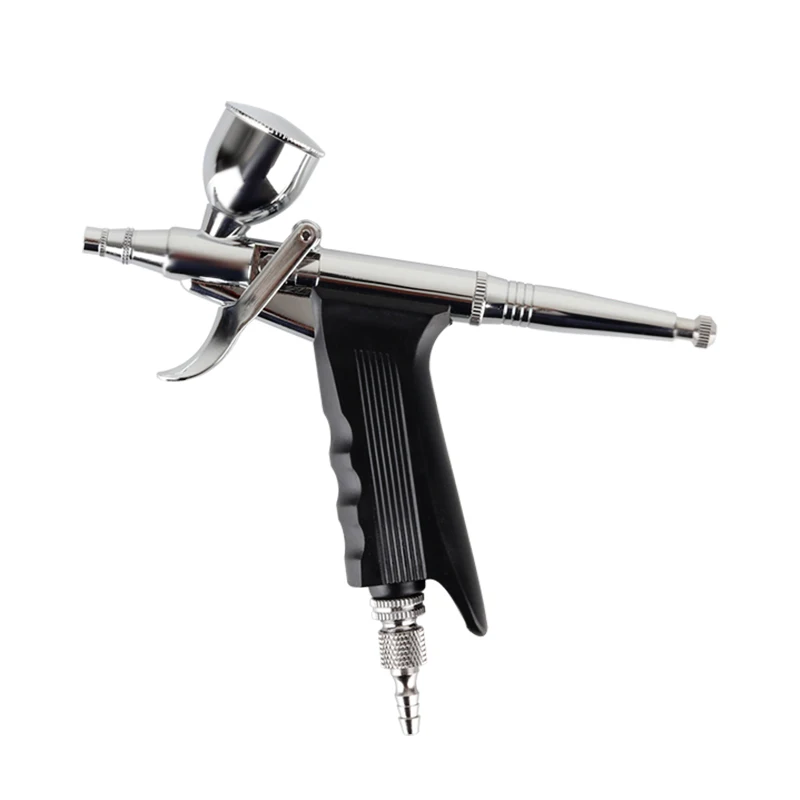 Pneumatic Spray Gun Dual Action High Capacity Airbrush Trigger Pen Makeup Nail Beauty Barber Tatoo Car Paint Cake Decoration