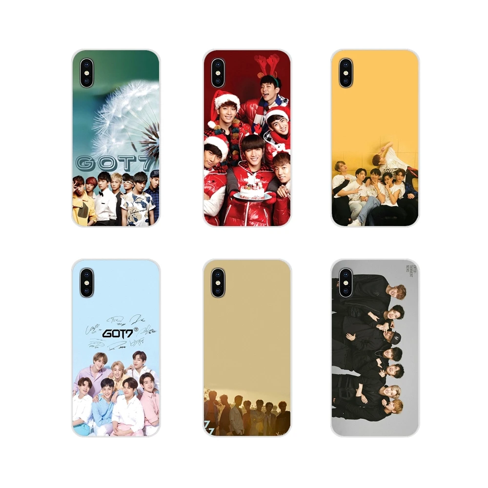 Аксессуары для мобильного телефона чехлы мальчик группа Kpop GOT7 клиента Huawei Честь