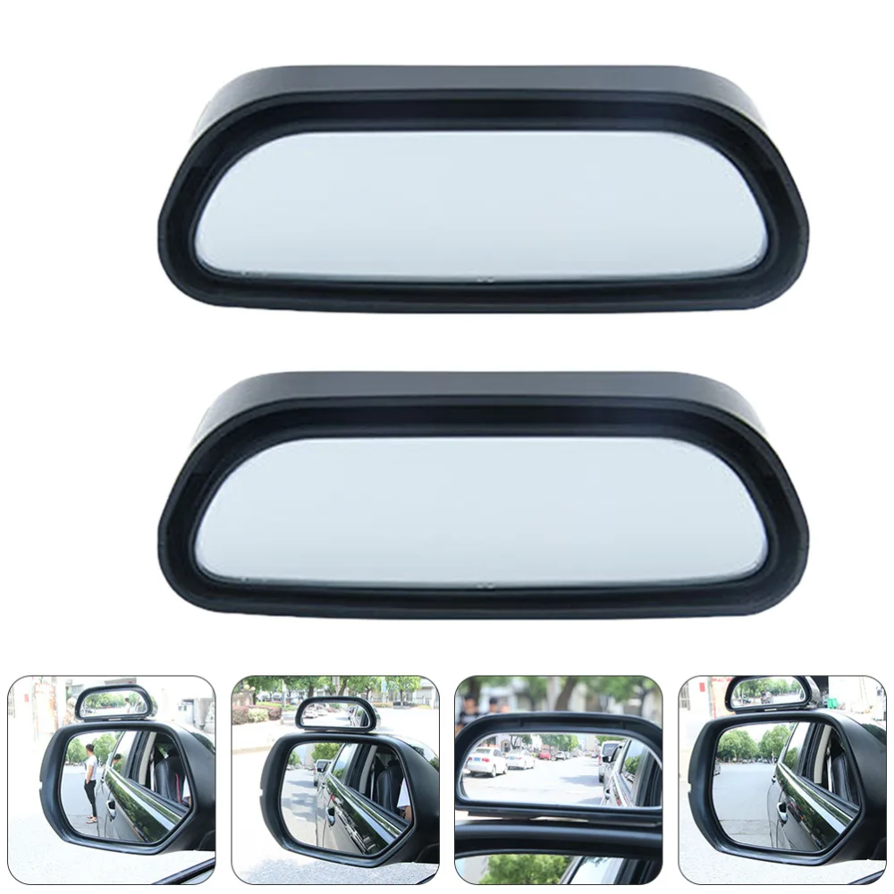 3pcs Vehicle Rearview Mirror Durable Vehicle Glass Mirror Car